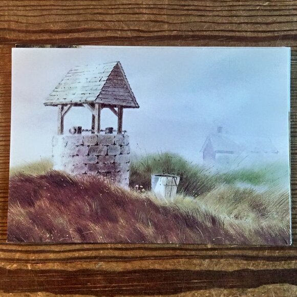 Vintage Country Pastoral Birthday Cards Lot of 8 with Envelopes - Picture 3 of 9